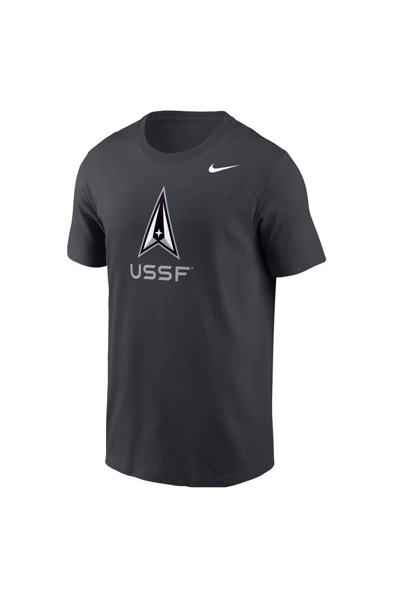 Men's Nike Anthracite Air Force Falcons Space Force Rivalry T-Shirt, Alternate, color, Anthracite