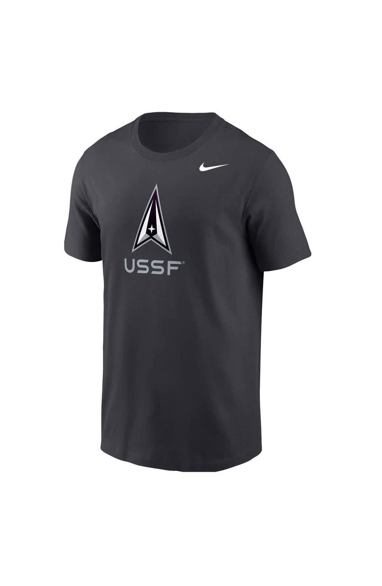 Nike Men's Nike Anthracite Air Force Falcons Space Force Rivalry T-Shirt, Alternate, color, Anthracite