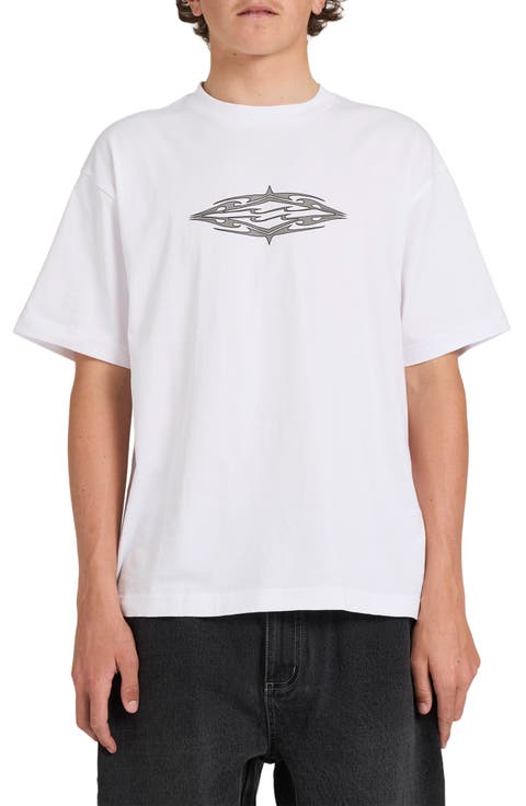 Diamond Logo Cotton Graphic T-Shirt
