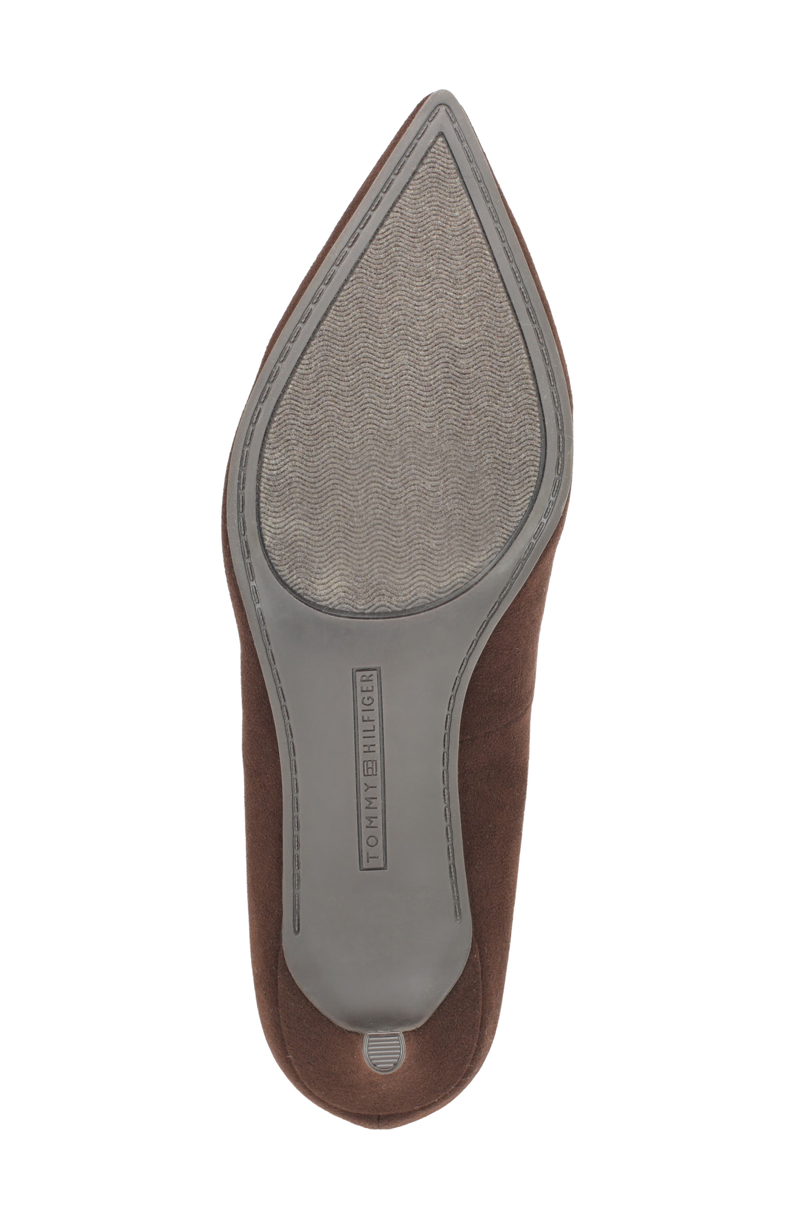 Motley Faux Leather Pump, Alternate, color, DARK BROWN