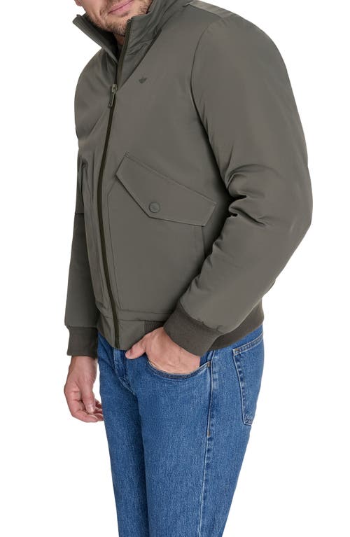 Dockers ® Stand Collar Bomber Jacket In Green