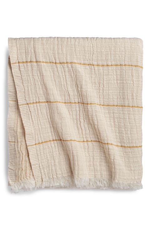 Sahara Stripe Throw Blanket