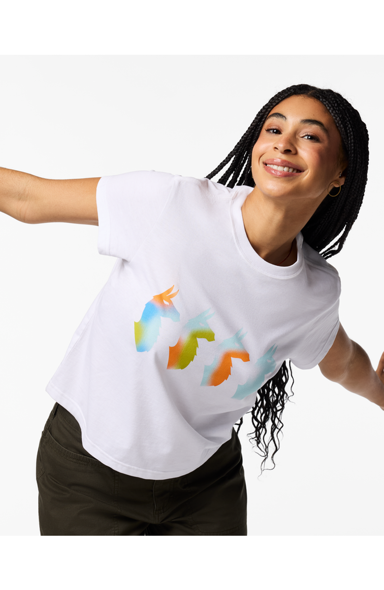 Cotopaxi Cuatro Bitmap T-Shirt - Women's, Alternate, color, White