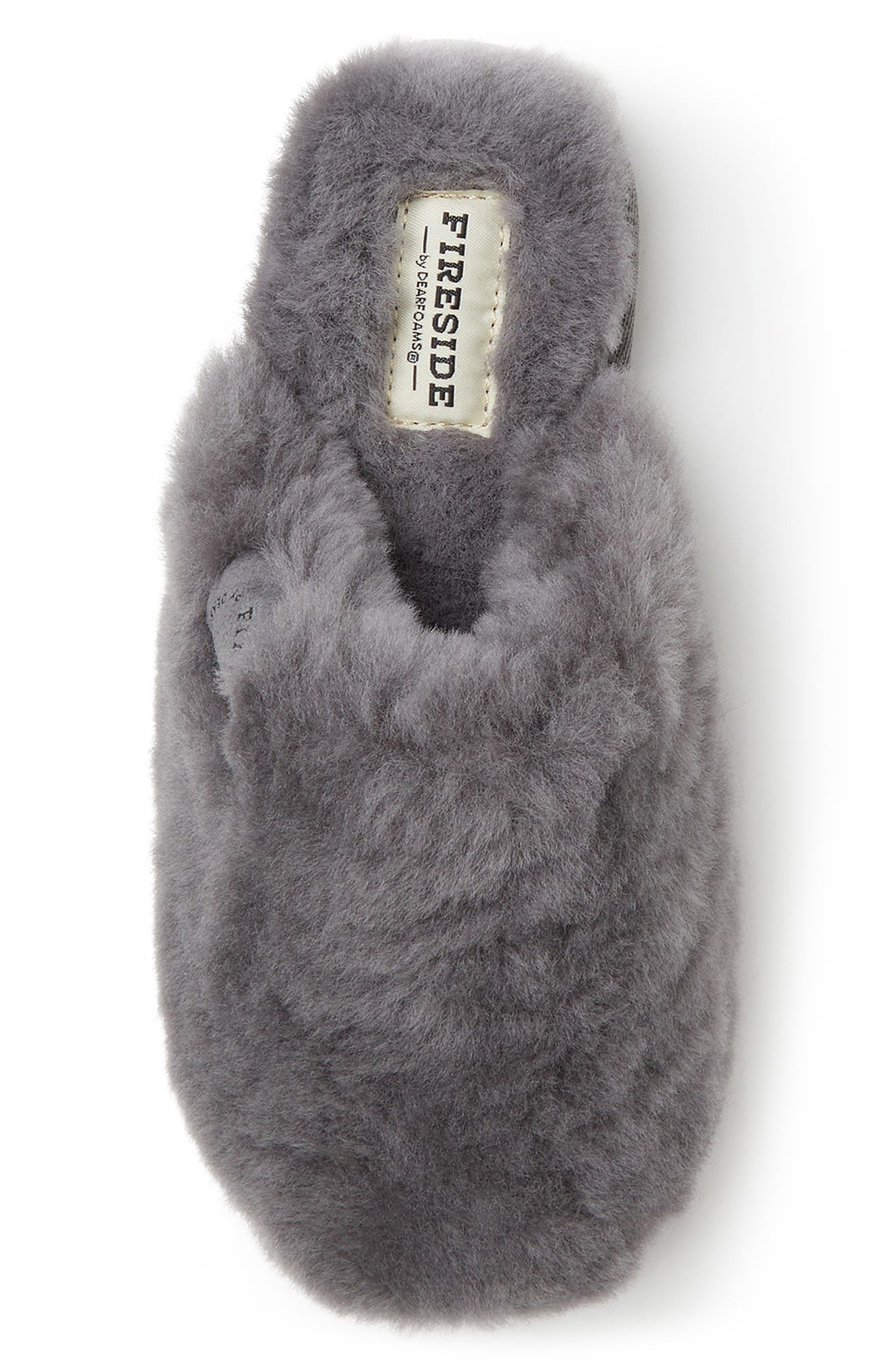 DEARFOAMS Fireside Genuine Shearling Mule Slipper, Alternate, color, 
