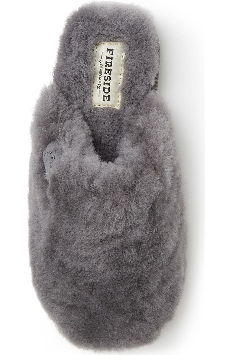 DEARFOAMS Fireside Genuine Shearling Mule Slipper, Alternate, color,