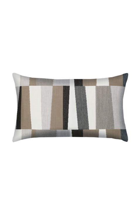 Strata Grigio Indoor & Outdoor Woven Accent Pillow