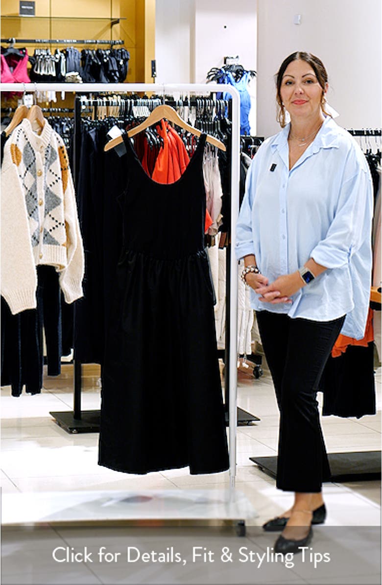 Mixed Media Midi Dress, sales video thumbnail