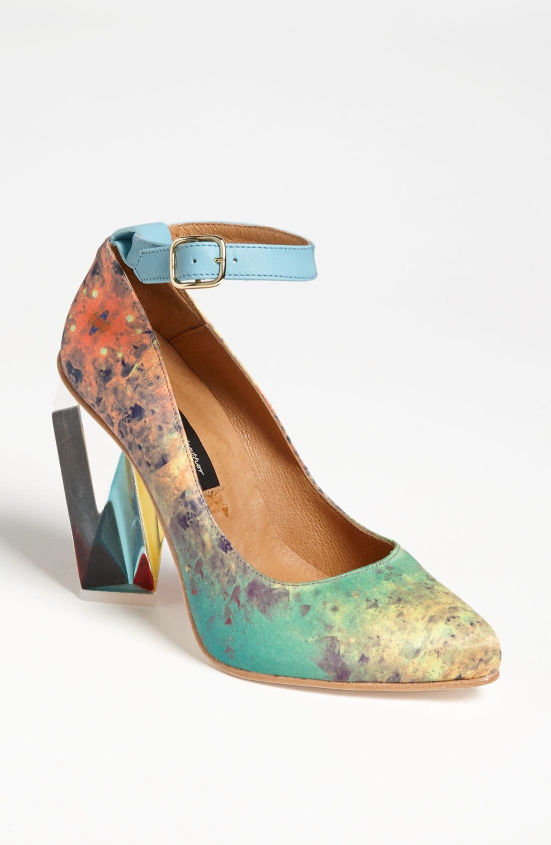 'Tara' Pump, Main, color, IVORY MULTI