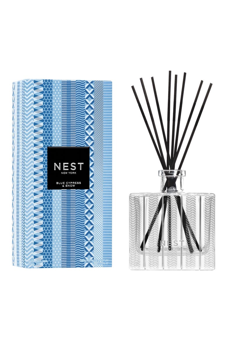 Blue Cypress & Snow Reed Diffuser (Limited Edition), Main, color, NO COLOR