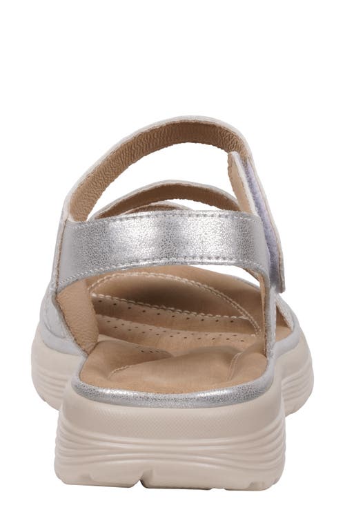 Gc Shoes Judy Comfort Sandal In Silver