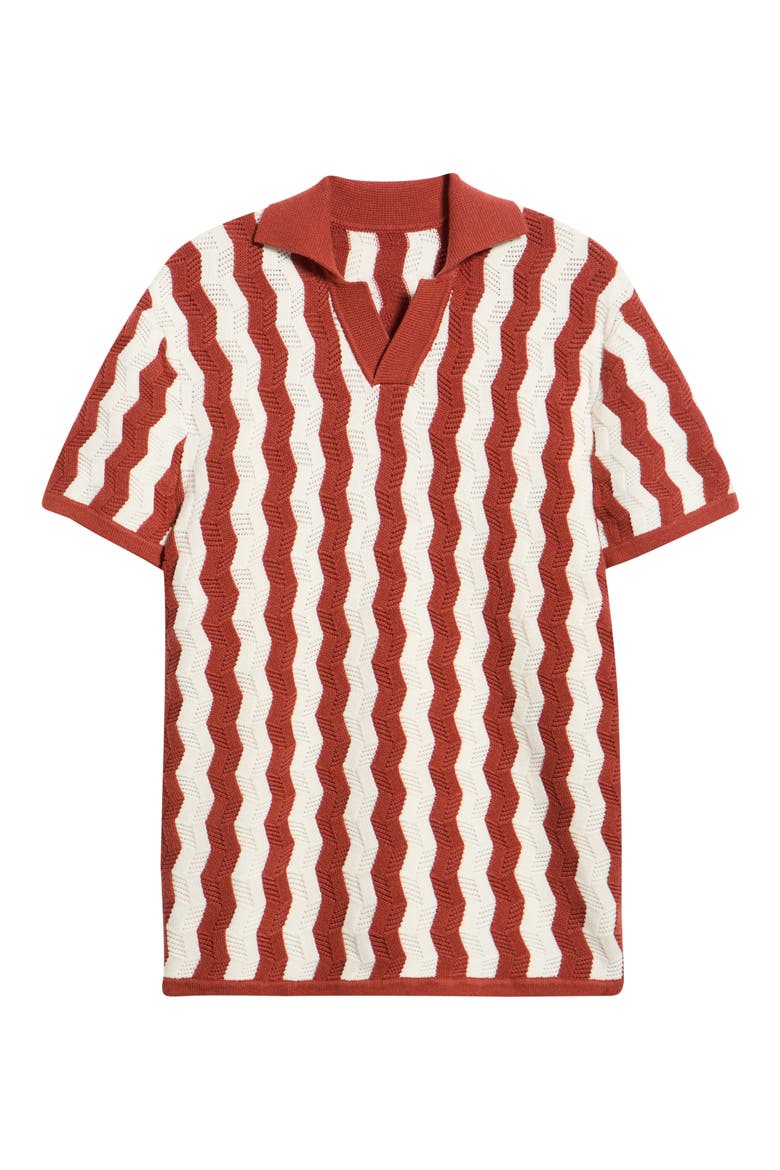 Tropez Coast Polo, Alternate, color, RED