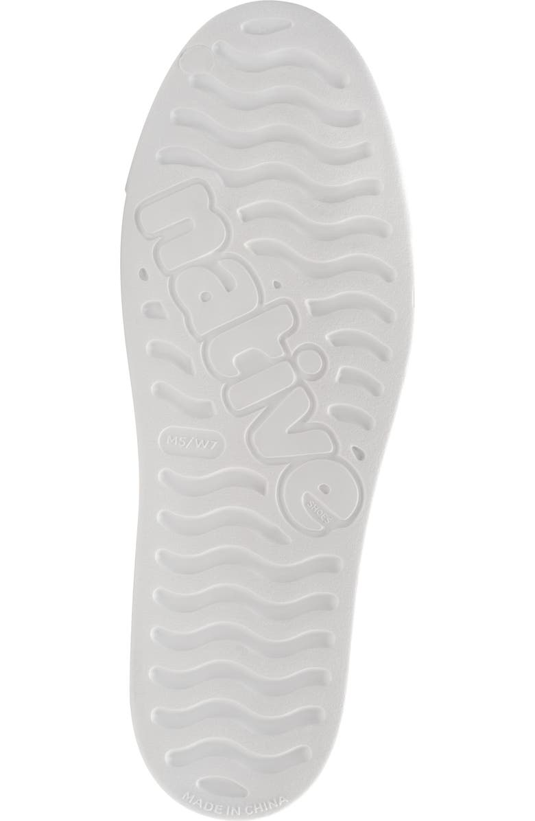 Native Shoes Jefferson Water Friendly Slip-On Clog, Alternate, color, Shell White/ Shell White