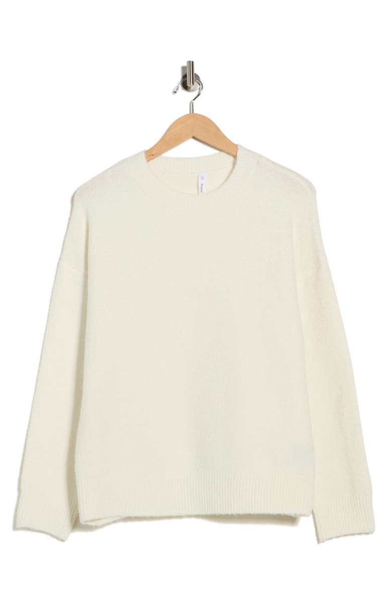 WISHLIST Brushed Knit Sweater, Main, color, Offwhite