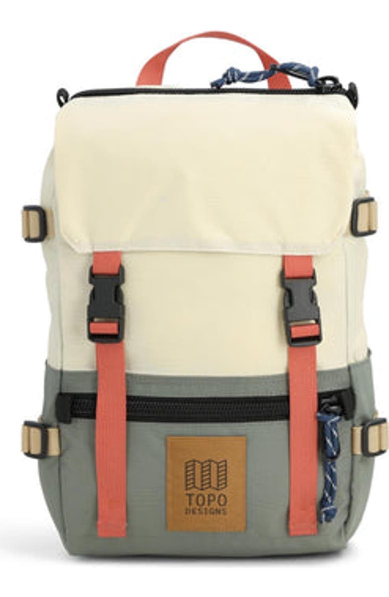 Topo Designs Rover Pack Mini, Main, color, Bone White/Beetle