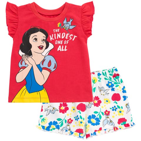 T-Shirt & French Terry Shorts Set (Toddler, Little Kid & Big Kid)