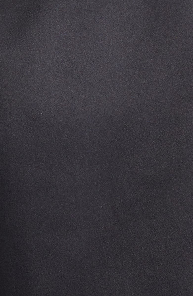 TOM FORD Soft Silk Satin Bomber Jacket, Alternate, color, Black/ Green