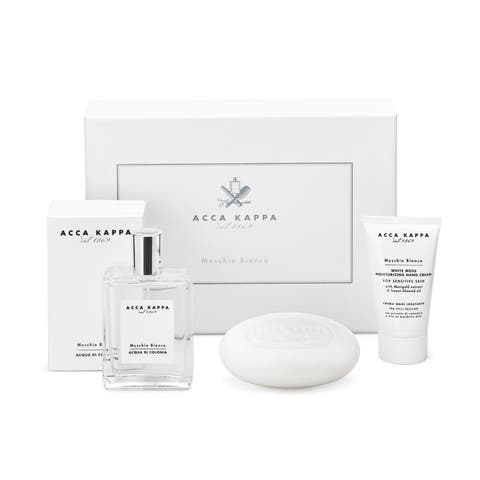 White Moss Eau De Cologne, Soap & Hand Cream Gift Set