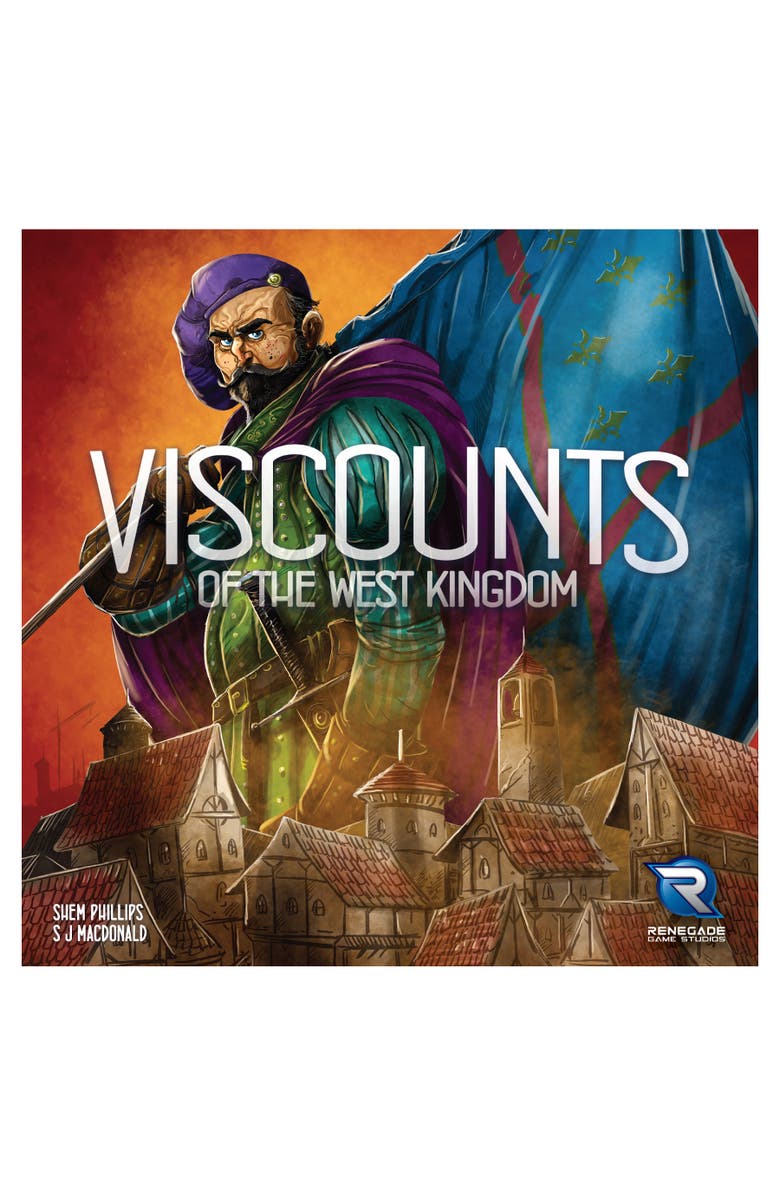 Renegade Game Studios Viscounts of the West Kingdom Strategy Board Game, Alternate, color,