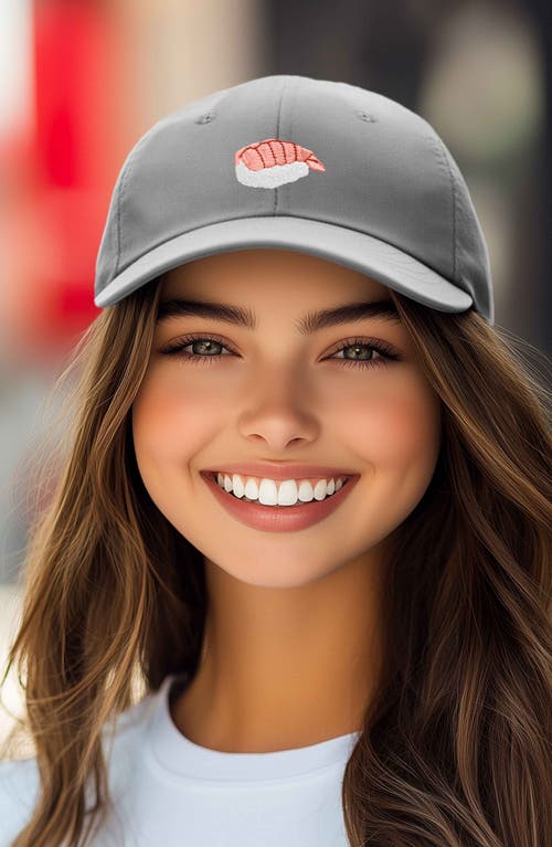 DALIX DALIX SHRIMP SUSHI EMBROIDERED DAD CAP 