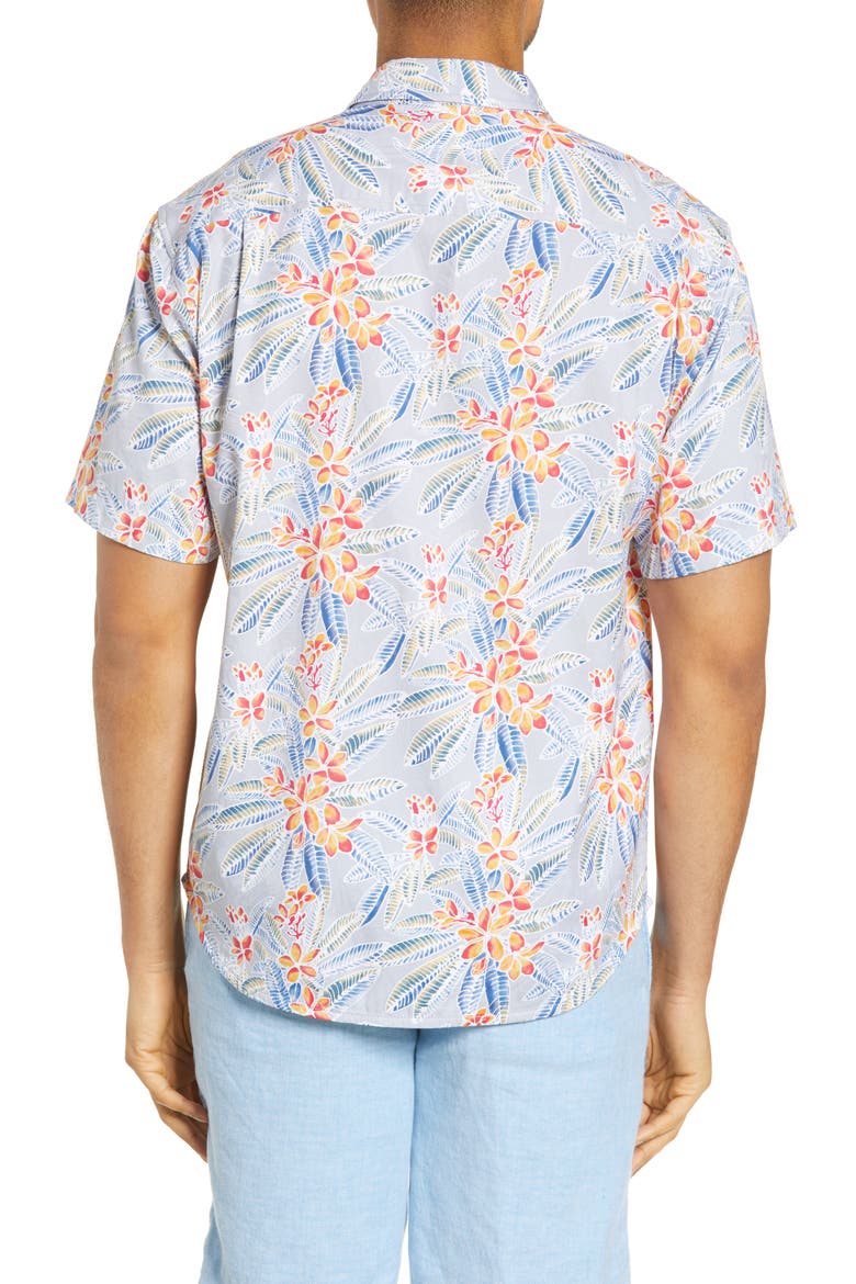 Florence Flora Classic Fit Short Sleeve Button-Up Shirt, Alternate, color, FEATHERSTONE