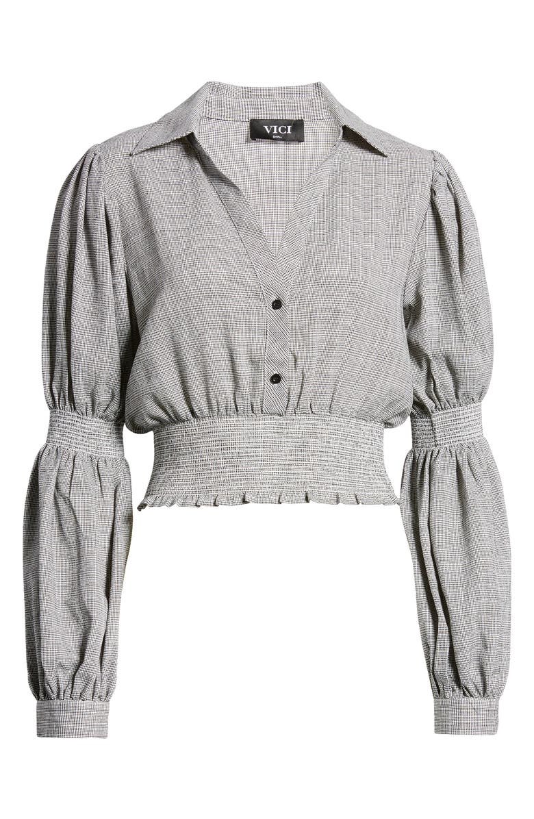 VICI Collection Long Sleeve Crop Top, Alternate, color, 