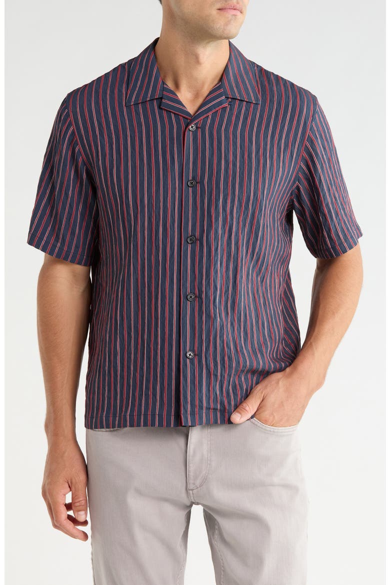 Avery Camp Shirt, Main, color, NVYRDSTRIP