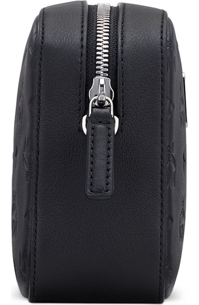 MCM Klara Monogram Embossed Leather Camera Bag, Alternate, color,