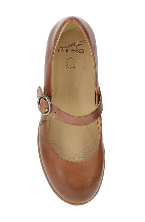 Dansko Deirdra Mary Jane Pump In Brown