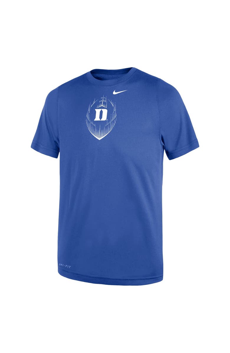 Nike Toddler Nike Royal Duke Blue Devils Legend Football Performance T-Shirt, Alternate, color, Royal