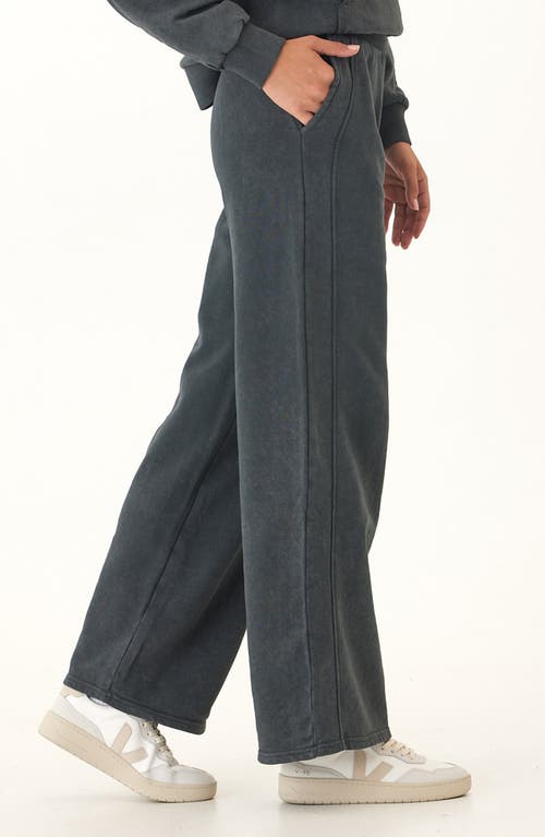 Threads 4 Thought Esmeralda Mineral Wash Wide Leg Pants In Gray