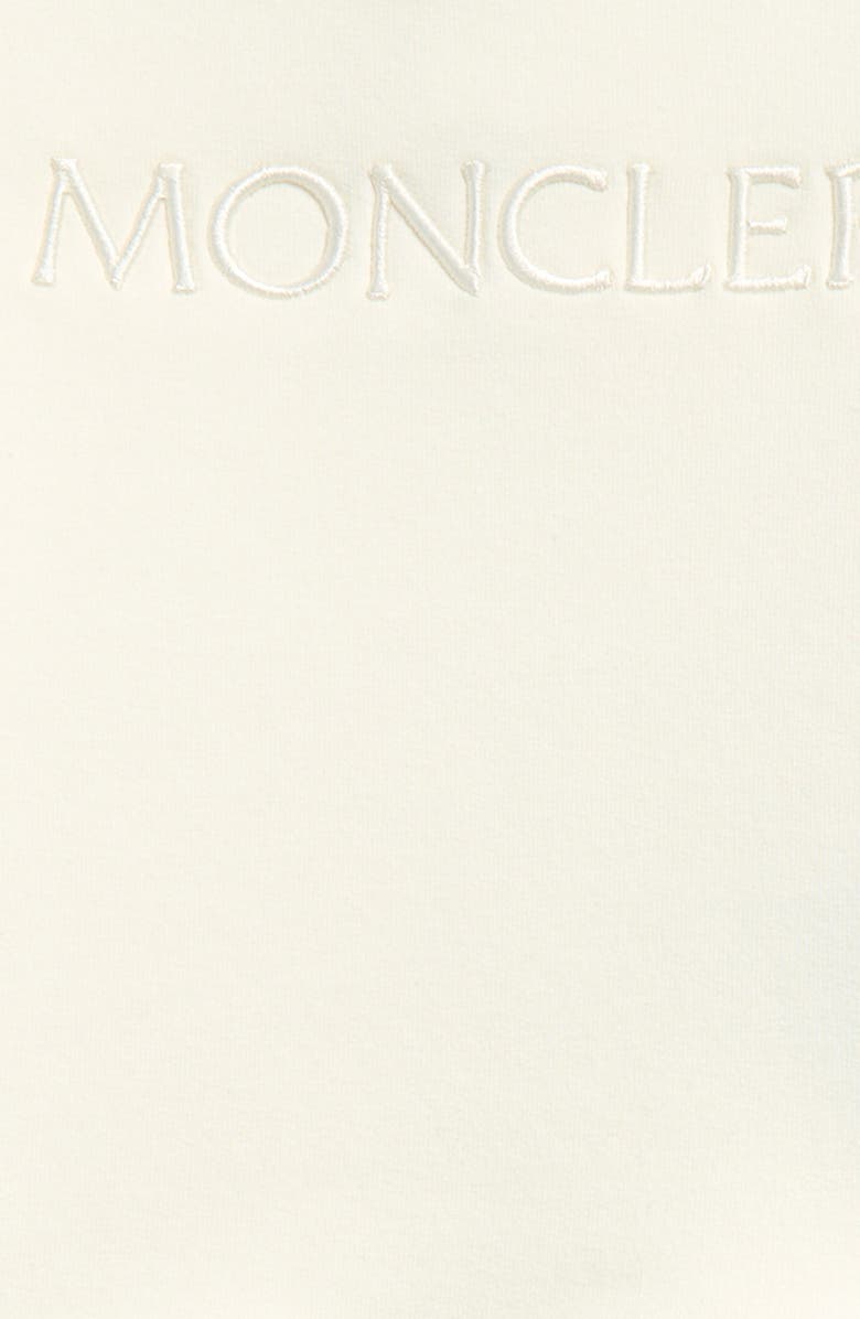 Moncler Embroidered Graphic Sweatshirt & Sweatpants Set, Alternate, color, White