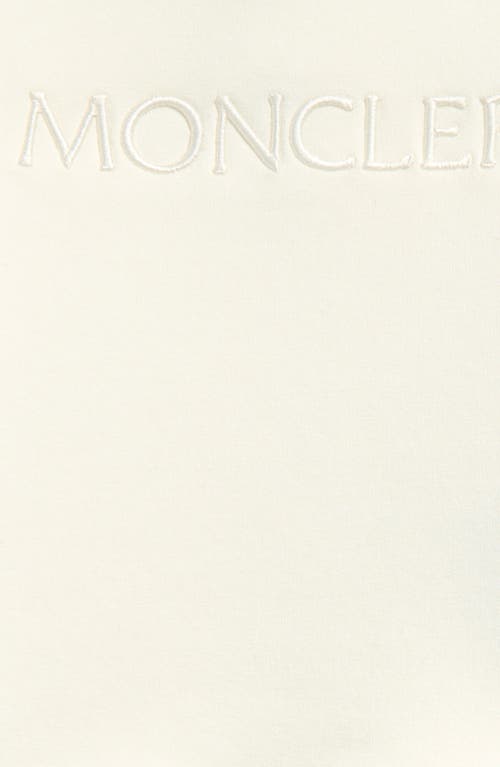 Moncler Embroidered Graphic Sweatshirt & Sweatpants Set In White