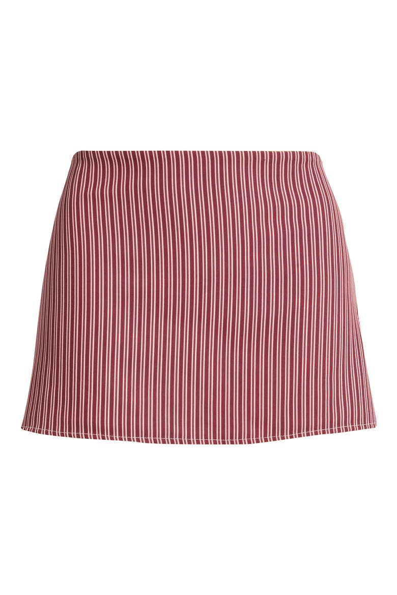 The Lucie Stripe Miniskirt, Alternate, color, PINK STRIPED