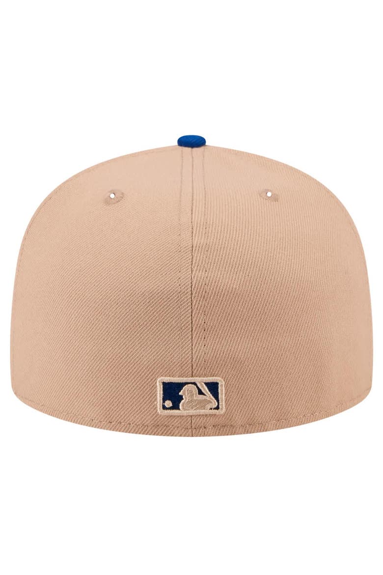 Men's New Era Khaki Toronto Blue Jays 59FIFTY Fitted Hat, Alternate, color, Khaki