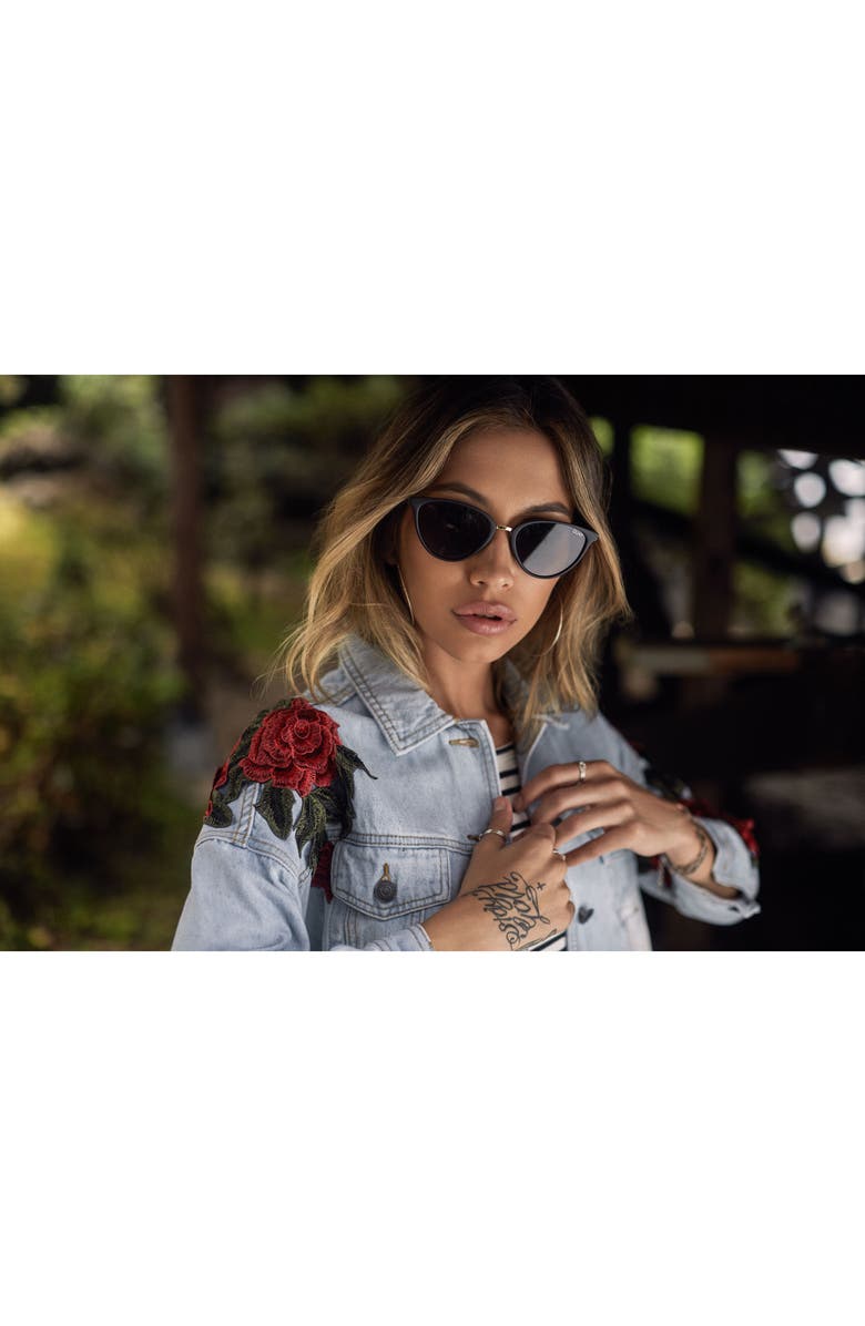 QUAY Australia Rumors 57mm Sunglasses, Alternate, color, 