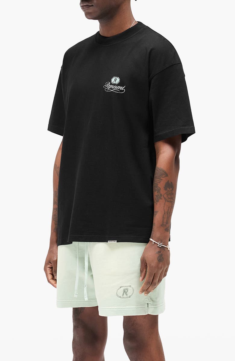 Represent Grand Vintage Graphic T-Shirt, Alternate, color, Jet Black