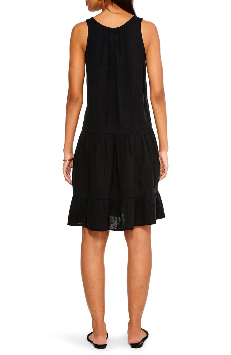 NIC+ZOE Tiered Gauze Tank Dress, Alternate, color, 