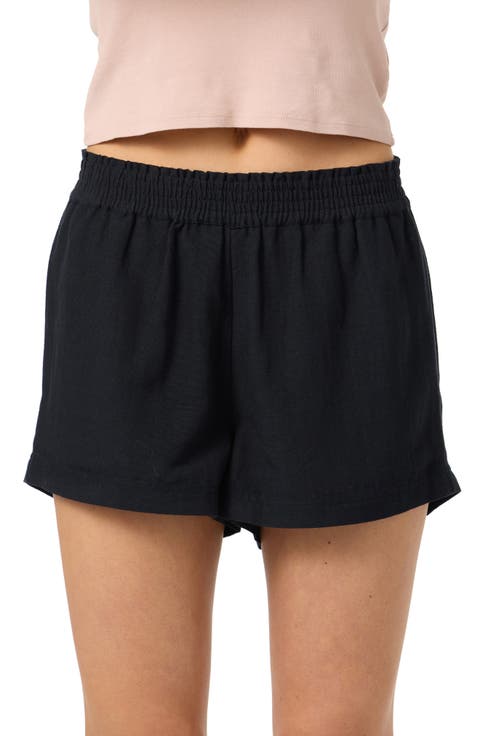 Sanders Smocked Waist Shorts