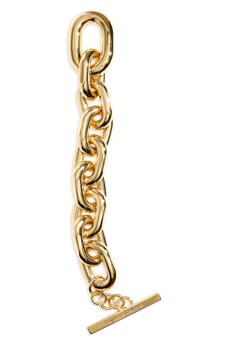 Large Chain Bracelet, Main, color, GOLD