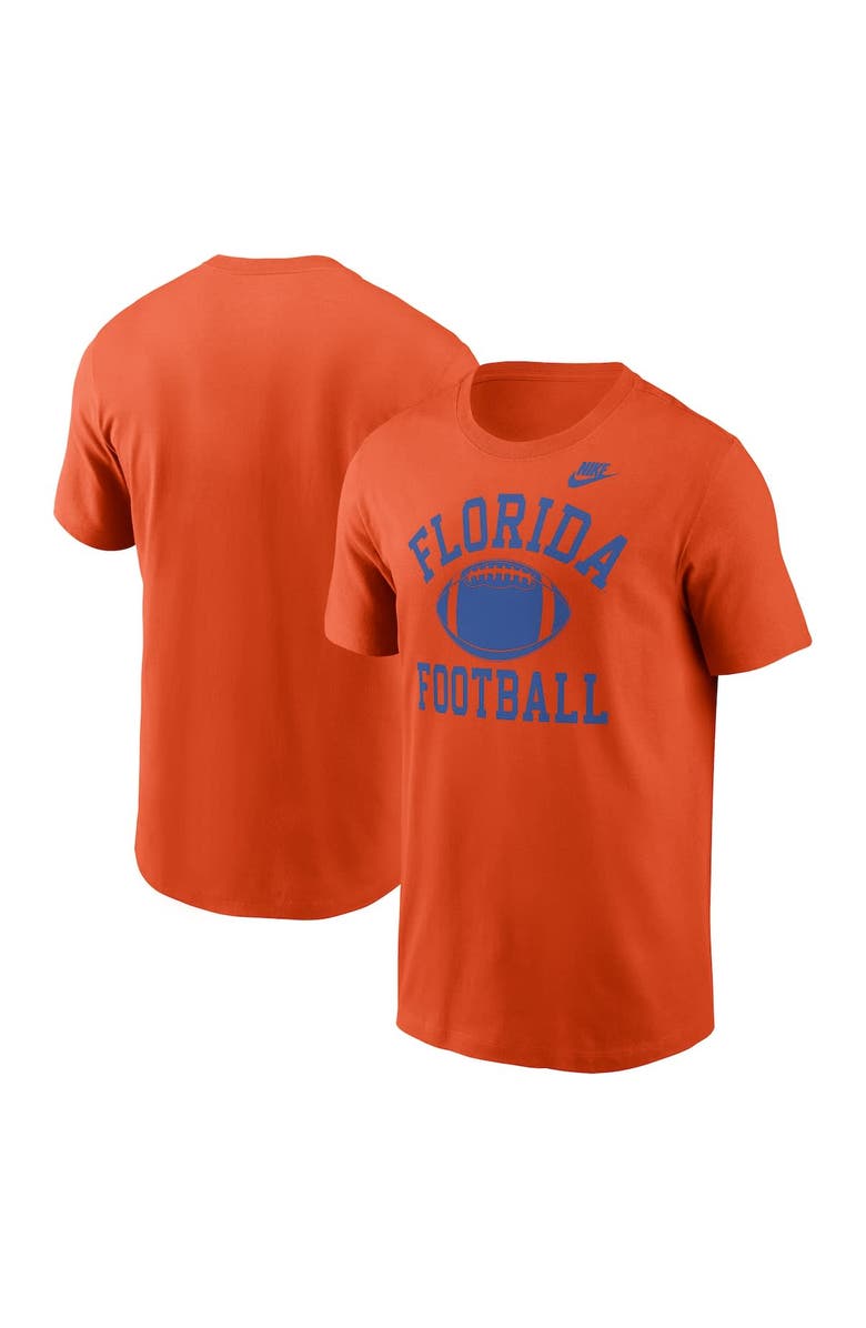 Nike Men's Nike Orange Florida Gators Legacy Football Icon T-Shirt, Main, color,