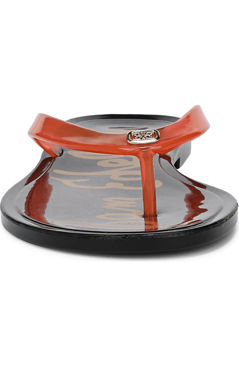 Sam Edelman Dean Flip Flop, Alternate, color, Clear Red