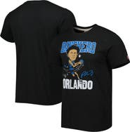 Homage Men's Homage Paolo Banchero Charcoal Orlando Magic Caricature Tri-Blend T-Shirt