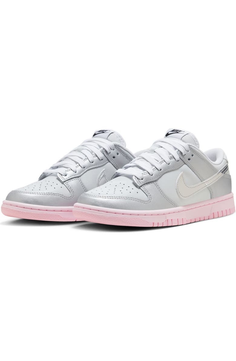 Nike Dunk Low LX Sneaker, Main, color, 006 Ptndst/M Silv