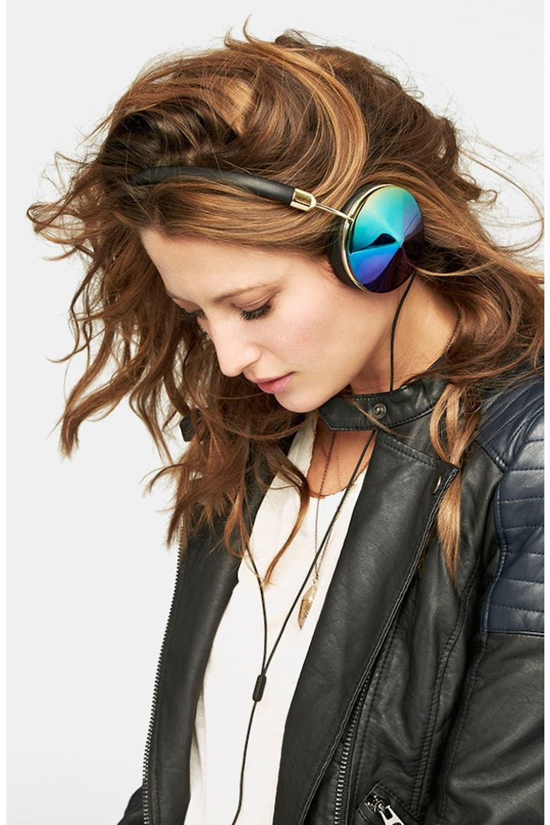 with Benefits 'Taylor' Headphones, Alternate, color, OIL SLICK