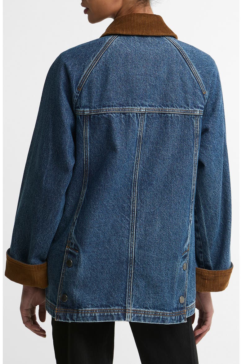 Modern Beadnell Denim Jacket, Alternate, color, MID BLUE DENIM/ CLASSIC