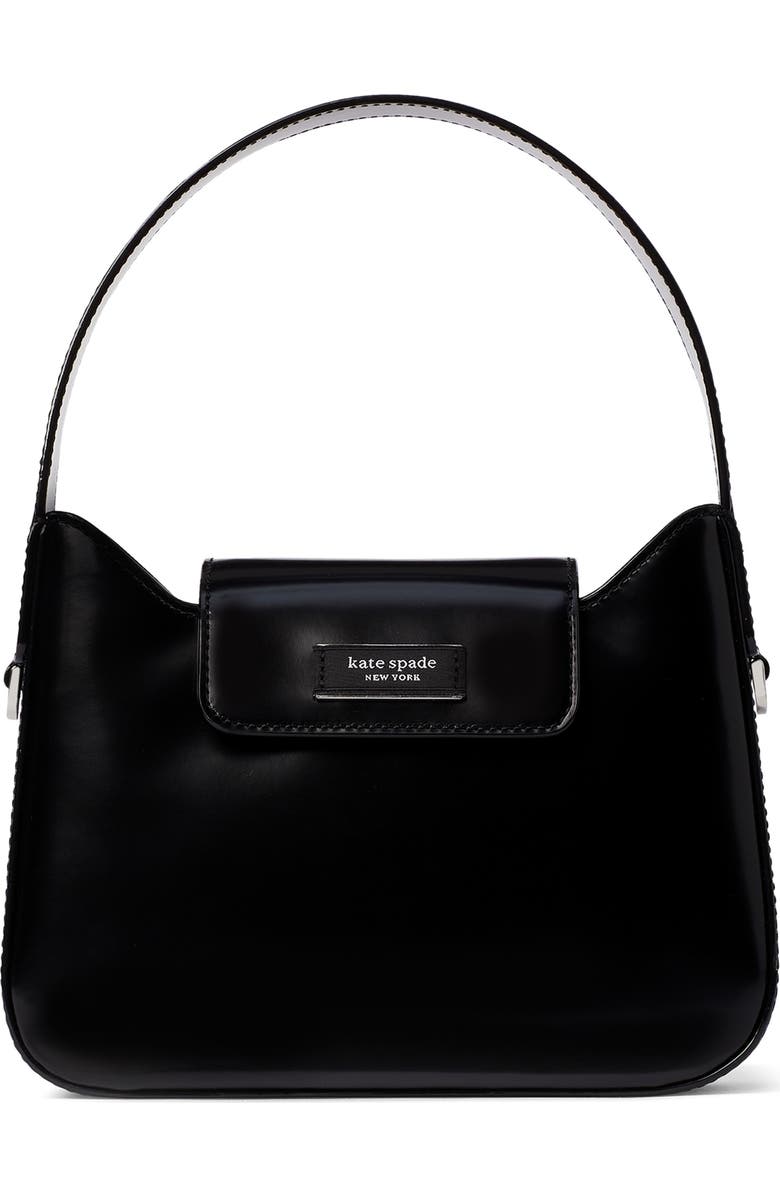 Kate Spade New York mini sam icon spazzolato leather shoulder bag, Main, color,