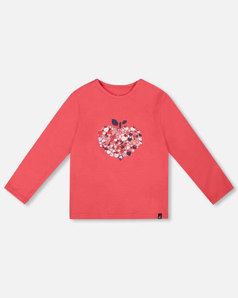Organic Cotton T-Shirt with Mini Apples (Toddler & Little Kid)