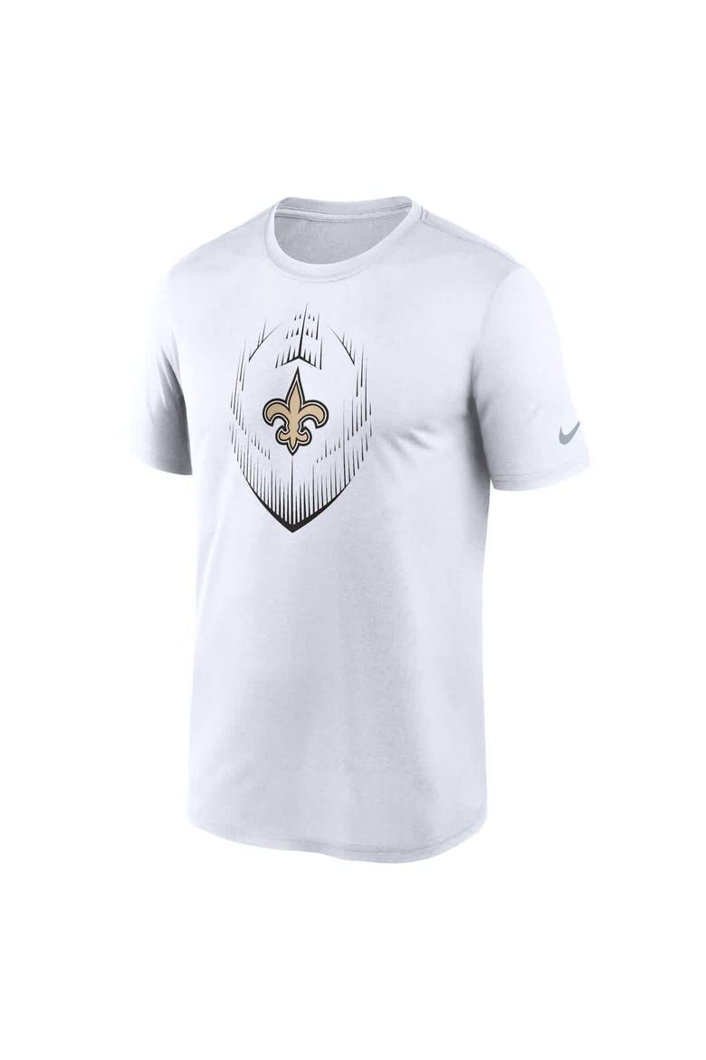 Men's Nike White New Orleans Saints Primetime Legend Icon Performance T-Shirt, Alternate, color, White