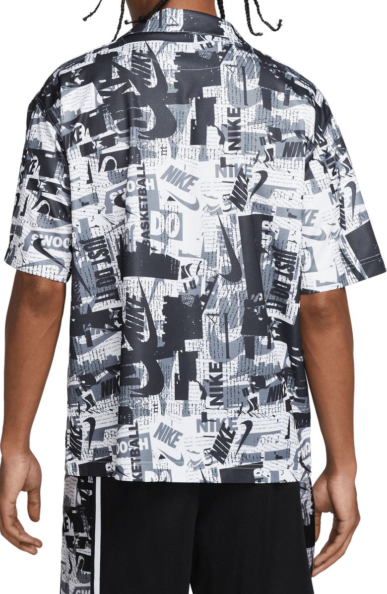Nike Sportswear Rugby Button-Up T-Shirt, Alternate, color, 