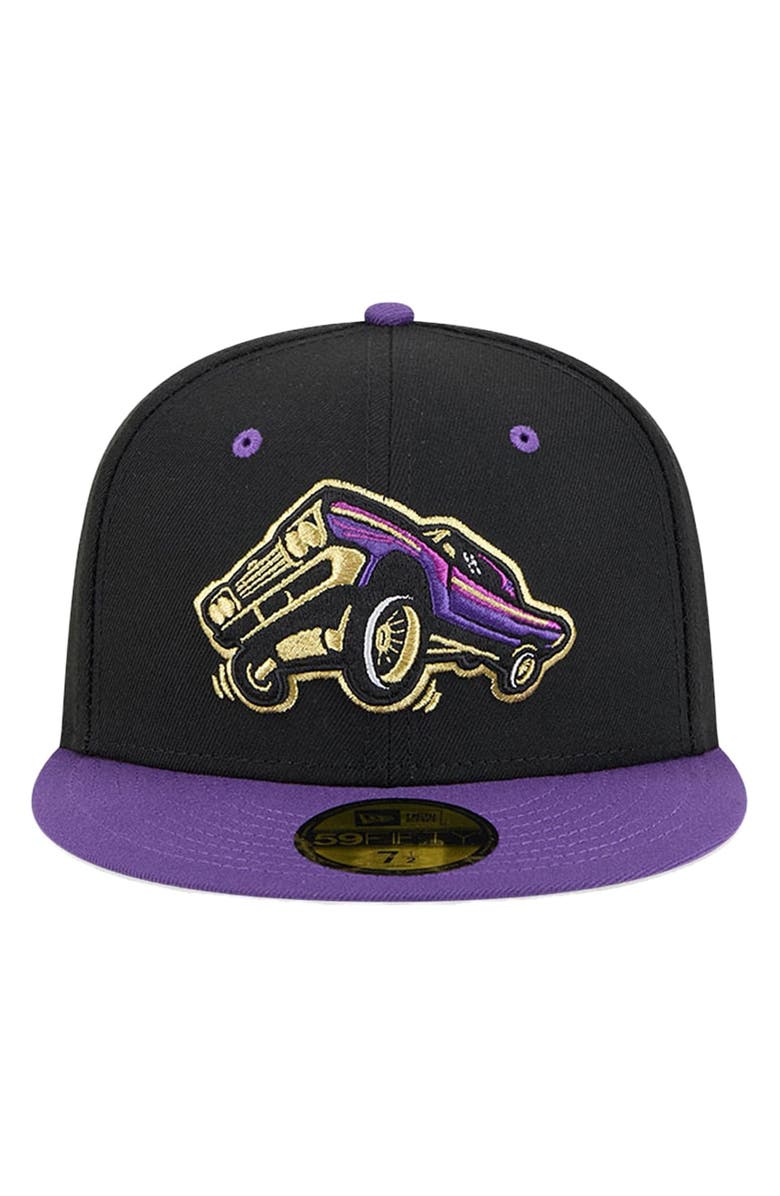 New Era Men's New Era Black Fresno Grizzlies Copa de la Diversión 59FIFTY Fitted Hat, Alternate, color, Black